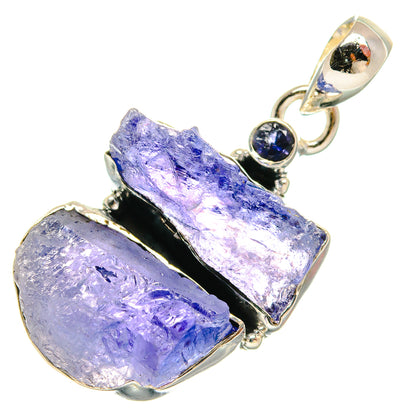 Tanzanite Pendants handcrafted by Ana Silver Co - PD26213 - Photo 2