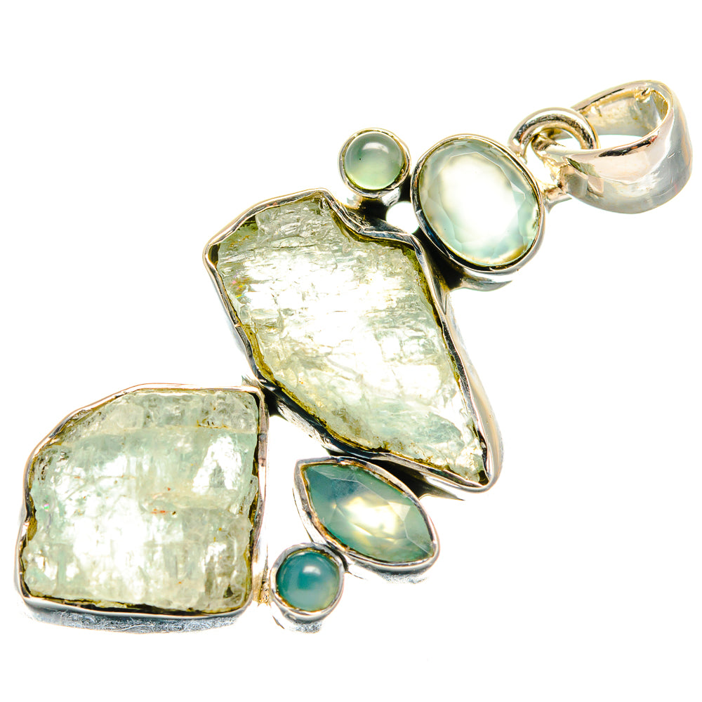 Aquamarine Pendants handcrafted by Ana Silver Co - PD26214 - Photo 2