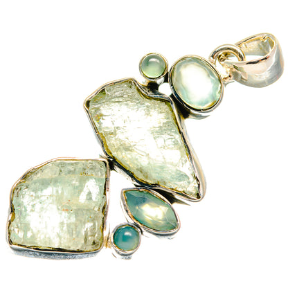Aquamarine Pendants handcrafted by Ana Silver Co - PD26214 - Photo 2