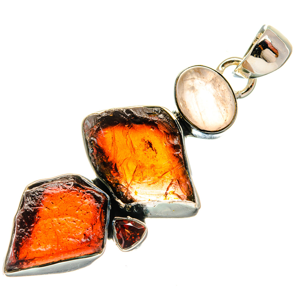 Garnet Pendants handcrafted by Ana Silver Co - PD26216 - Photo 2