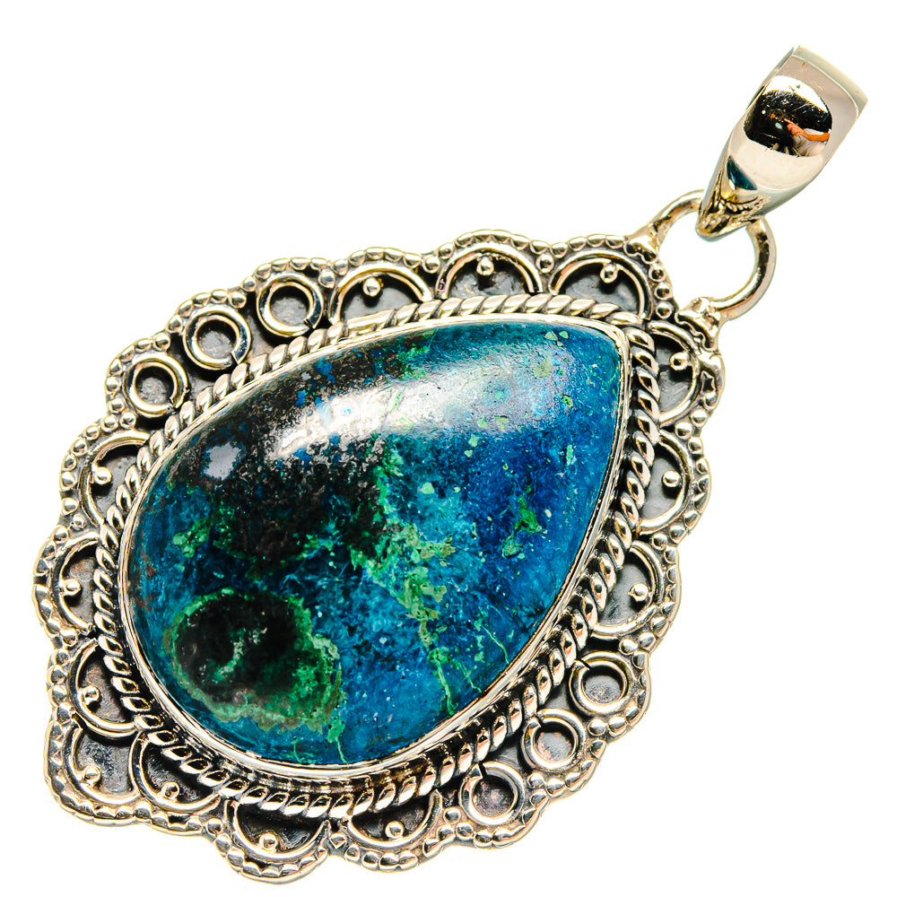 Shattuckite Pendants handcrafted by Ana Silver Co - PD26233 - Photo 2