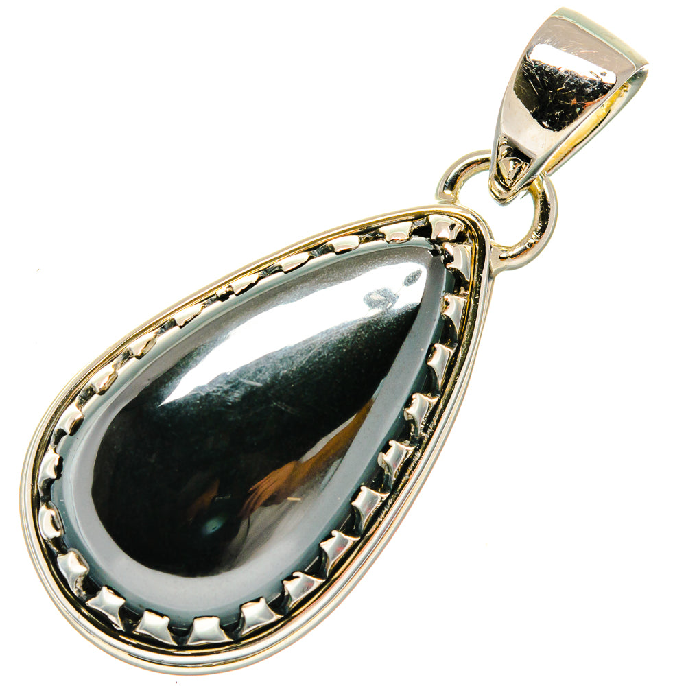 Hematite Pendants handcrafted by Ana Silver Co - PD26235 - Photo 2