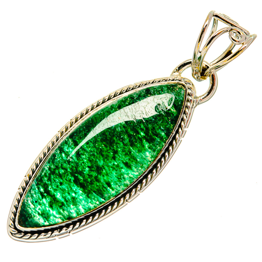 Green Aventurine Pendants handcrafted by Ana Silver Co - PD26241 - Photo 2