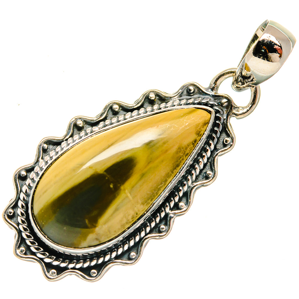 Polychrome Jasper Pendants handcrafted by Ana Silver Co - PD26245 - Photo 2