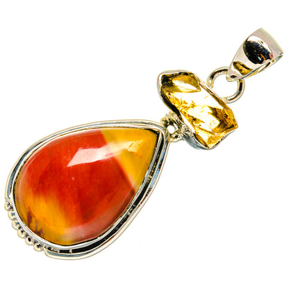 Mookaite Pendants handcrafted by Ana Silver Co - PD26262 - Photo 2