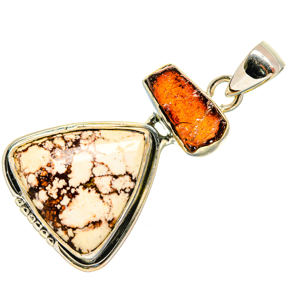 Wild Horse Jasper Pendants handcrafted by Ana Silver Co - PD26265 - Photo 2
