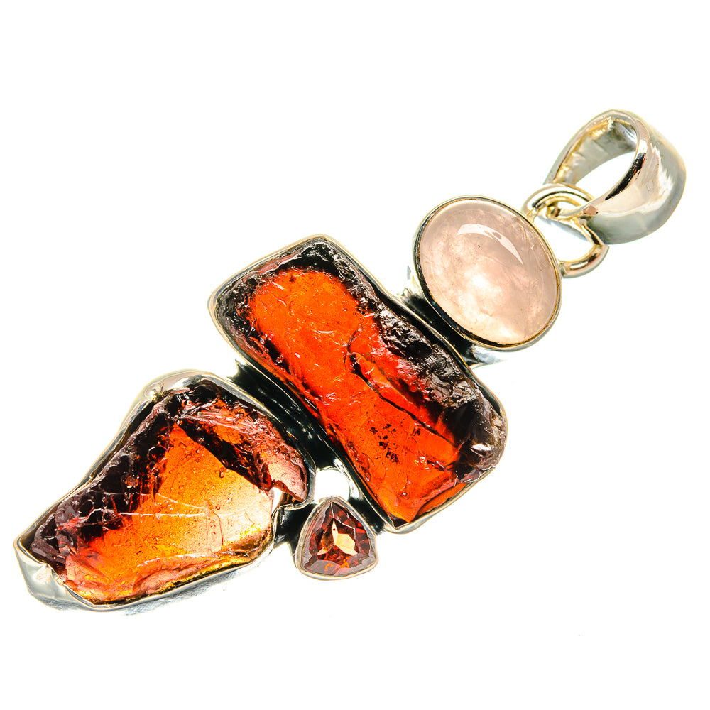 Garnet Pendants handcrafted by Ana Silver Co - PD26267 - Photo 2