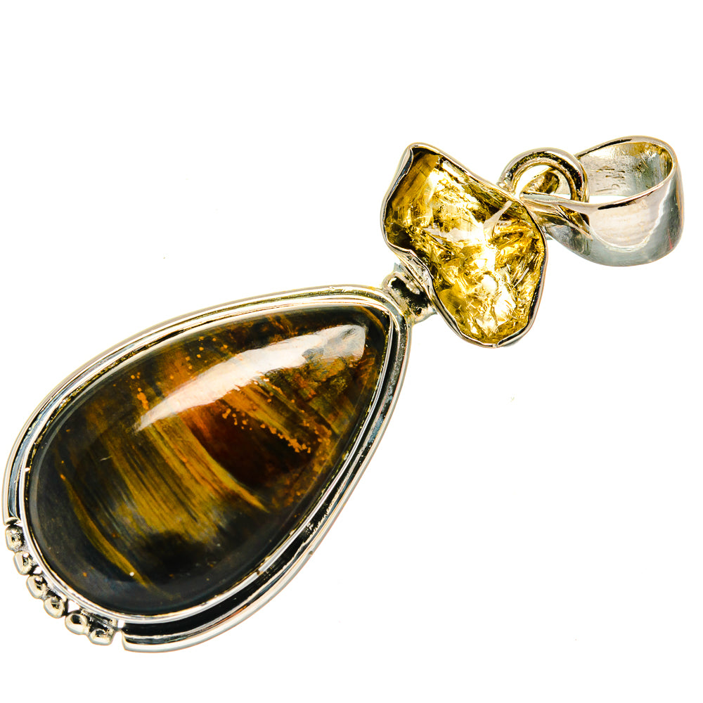 Pietersite Pendants handcrafted by Ana Silver Co - PD26272 - Photo 2