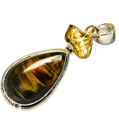Pietersite Pendants handcrafted by Ana Silver Co - PD26272 - Photo 2