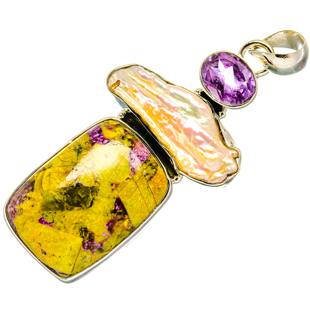 Atlantisite Pendants handcrafted by Ana Silver Co - PD26279 - Photo 2