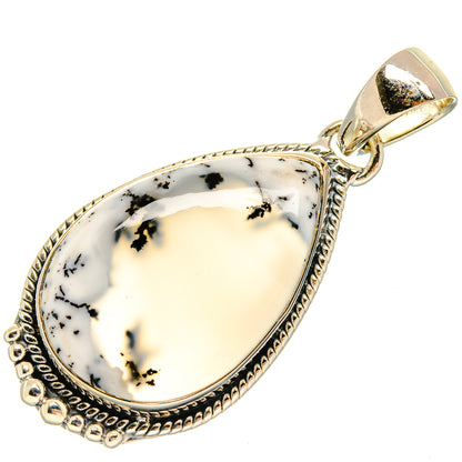 Dendritic Opal Pendants handcrafted by Ana Silver Co - PD26282 - Photo 2