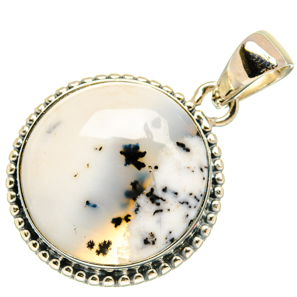 Dendritic Opal Pendants handcrafted by Ana Silver Co - PD26284 - Photo 2