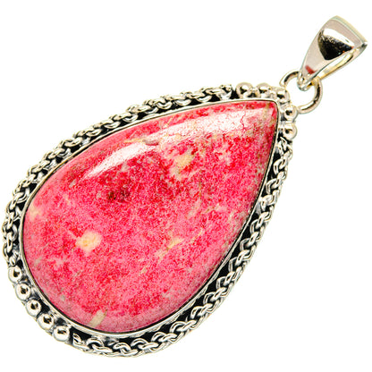 Thulite Pendants handcrafted by Ana Silver Co - PD26305 - Photo 2