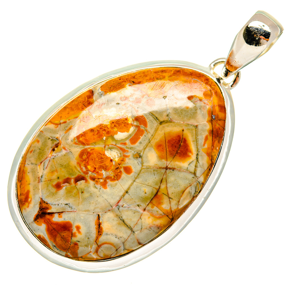 Butterfly Jasper Pendants handcrafted by Ana Silver Co - PD26312 - Photo 2