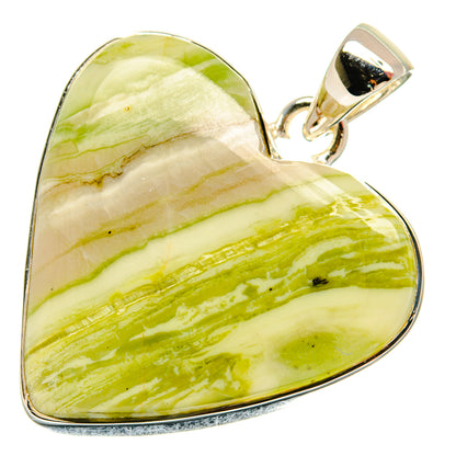 Rainforest Jasper Pendants handcrafted by Ana Silver Co - PD26328 - Photo 2