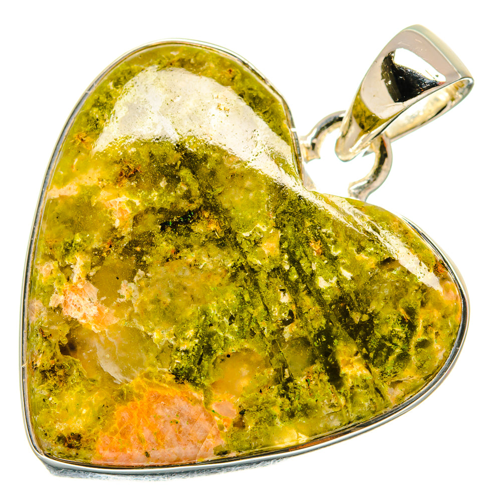 Unakite Pendants handcrafted by Ana Silver Co - PD26332 - Photo 2
