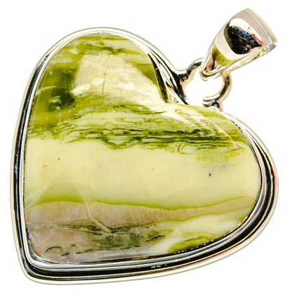 Rainforest Jasper Pendants handcrafted by Ana Silver Co - PD26334 - Photo 2