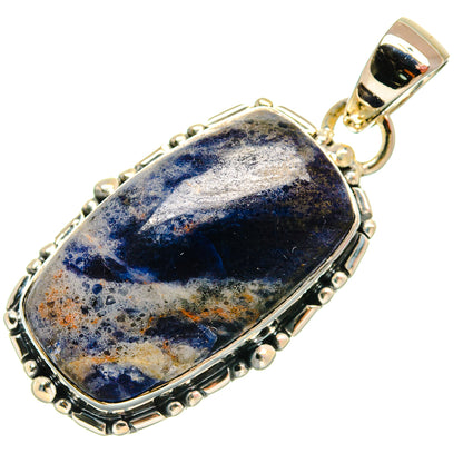 Sodalite Pendants handcrafted by Ana Silver Co - PD26351 - Photo 2