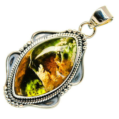 Rainforest Opal Pendants handcrafted by Ana Silver Co - PD26356 - Photo 2