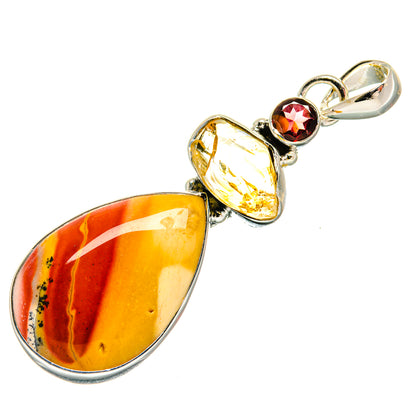 Mookaite Pendants handcrafted by Ana Silver Co - PD26361 - Photo 2