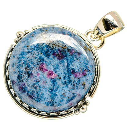 Ruby In Kyanite Pendants handcrafted by Ana Silver Co - PD26371 - Photo 2