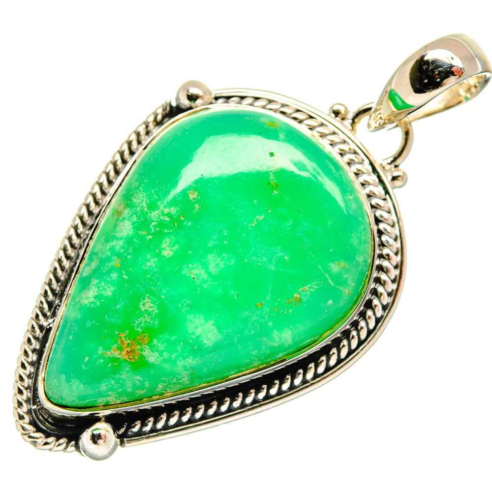 Amazonite Pendants handcrafted by Ana Silver Co - PD26381 - Photo 2