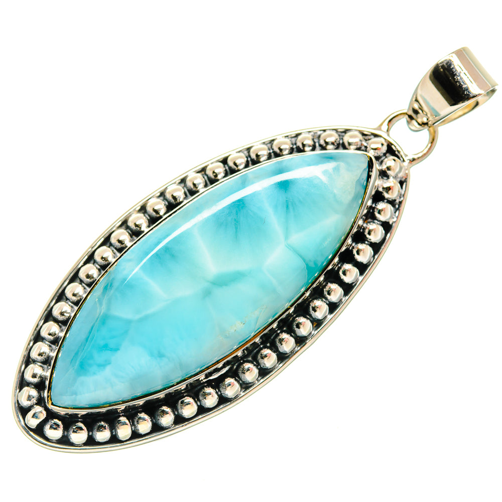 Larimar Pendants handcrafted by Ana Silver Co - PD26398 - Photo 2