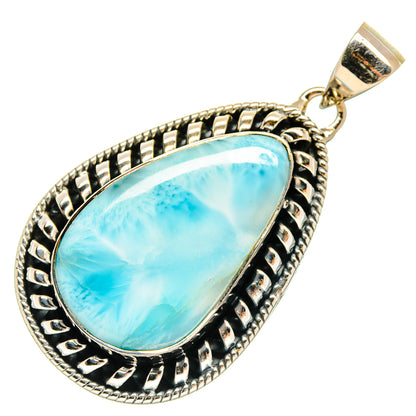 Larimar Pendants handcrafted by Ana Silver Co - PD26408 - Photo 2