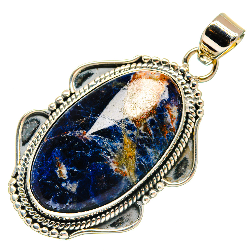 Sodalite Pendants handcrafted by Ana Silver Co - PD26409 - Photo 2
