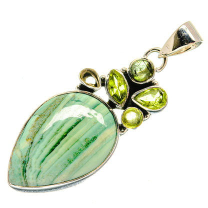 Ocean Jasper Pendants handcrafted by Ana Silver Co - PD26412 - Photo 2