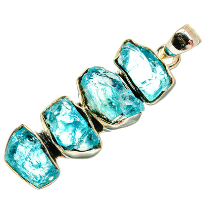 Apatite Pendants handcrafted by Ana Silver Co - PD26413 - Photo 2