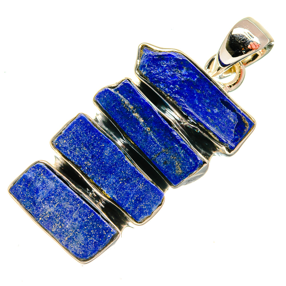 Lapis Lazuli Pendants handcrafted by Ana Silver Co - PD26415 - Photo 2