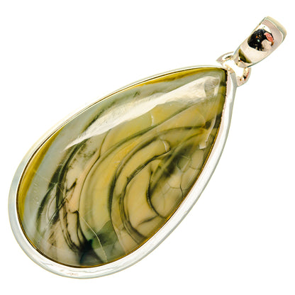 Polychrome Jasper Pendants handcrafted by Ana Silver Co - PD26425 - Photo 2