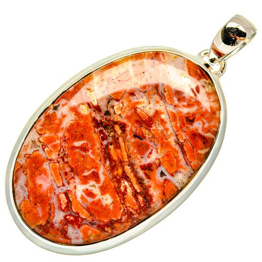 Red Jasper Pendants handcrafted by Ana Silver Co - PD26427 - Photo 2