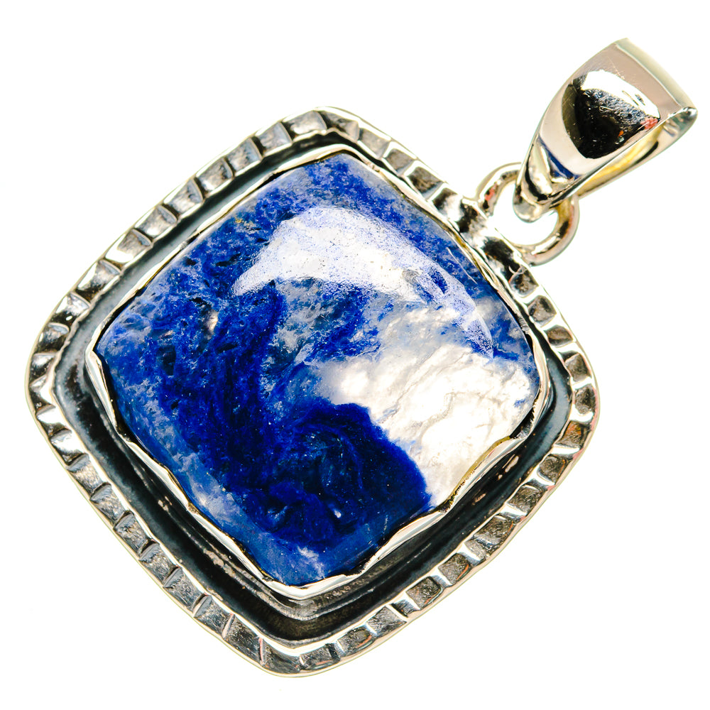 Sodalite Pendants handcrafted by Ana Silver Co - PD26440 - Photo 2