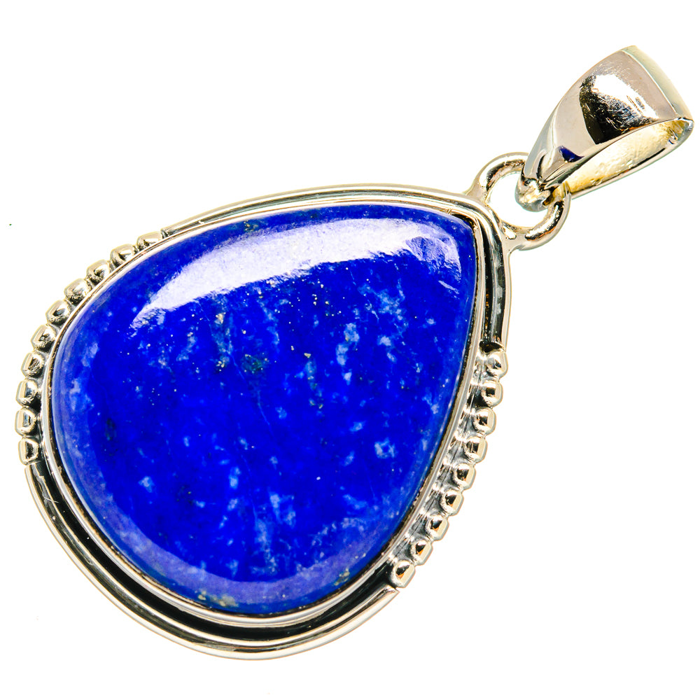 Lapis Lazuli Pendants handcrafted by Ana Silver Co - PD26444 - Photo 2