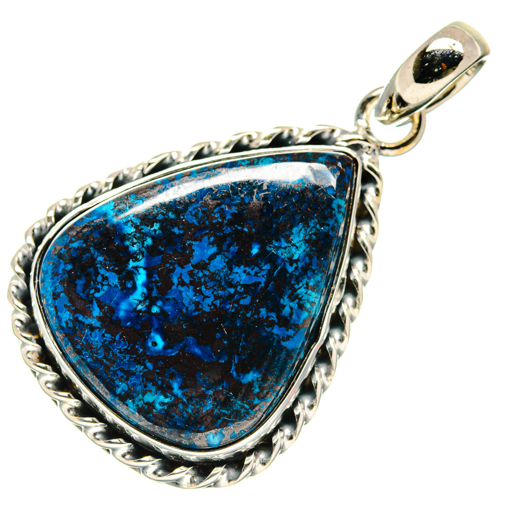 Shattuckite Pendants handcrafted by Ana Silver Co - PD26474 - Photo 2