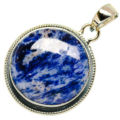 Sodalite Pendants handcrafted by Ana Silver Co - PD26475 - Photo 2