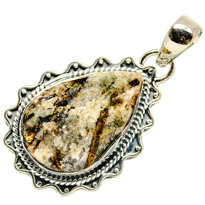 Astrophyllite Pendants handcrafted by Ana Silver Co - PD26490 - Photo 2