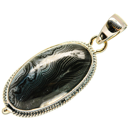 Psilomelane Pendants handcrafted by Ana Silver Co - PD26502 - Photo 2