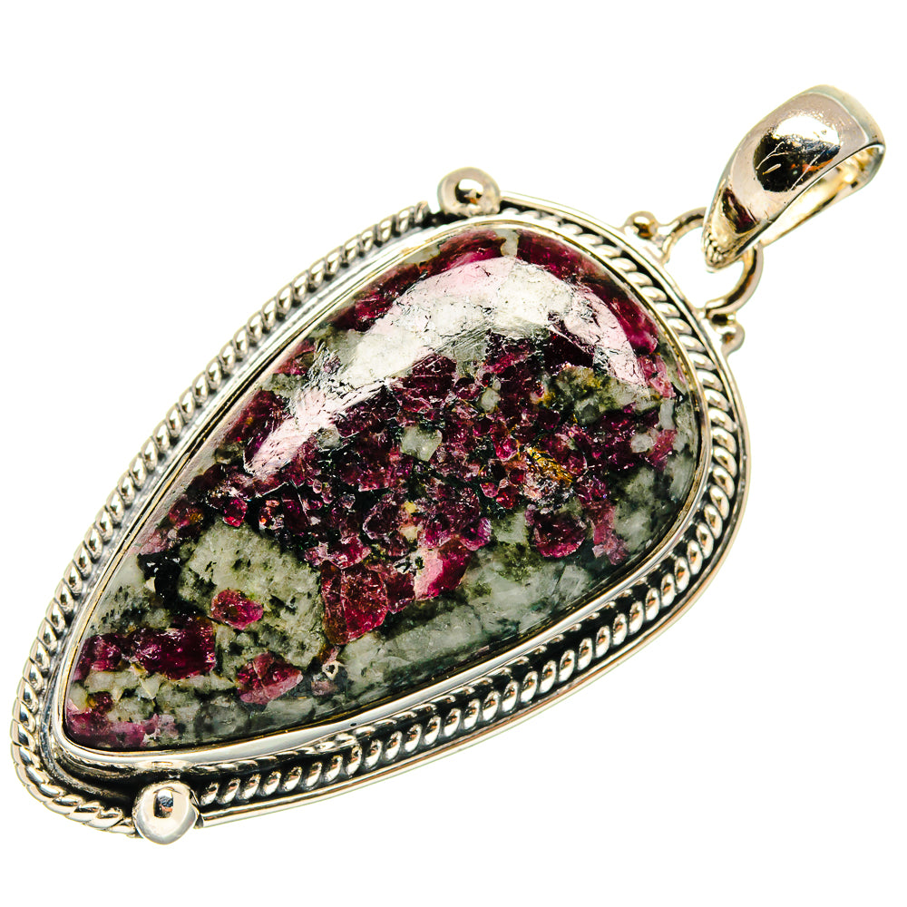 Russian Eudialyte Pendants handcrafted by Ana Silver Co - PD26530 - Photo 2