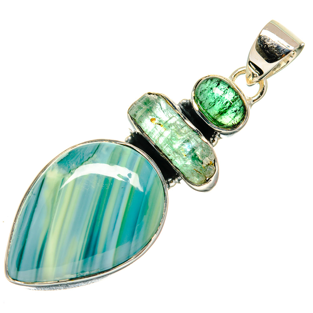 Ocean Jasper Pendants handcrafted by Ana Silver Co - PD26532 - Photo 2