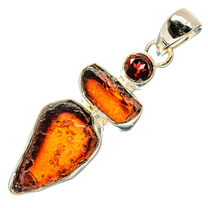 Garnet Pendants handcrafted by Ana Silver Co - PD26546 - Photo 2