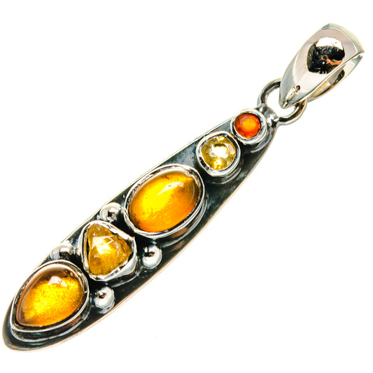 Carnelian Pendants handcrafted by Ana Silver Co - PD26548 - Photo 2