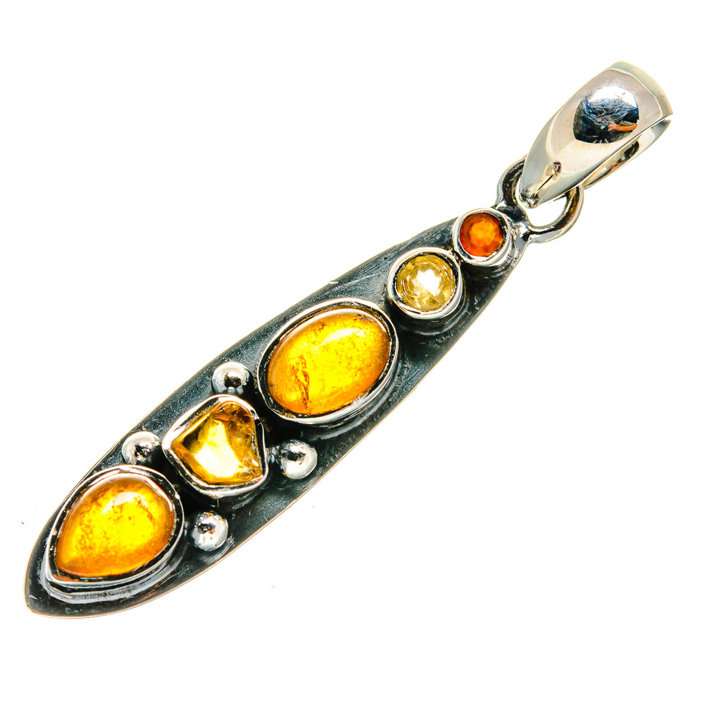 Carnelian Pendants handcrafted by Ana Silver Co - PD26551 - Photo 2