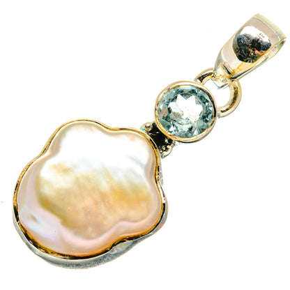 Mother Of Pearl Pendants handcrafted by Ana Silver Co - PD26557 - Photo 2