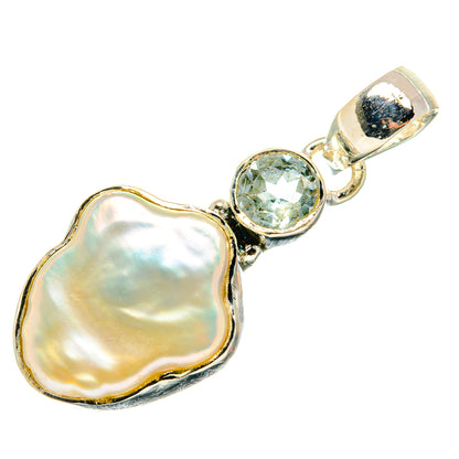 Mother Of Pearl Pendants handcrafted by Ana Silver Co - PD26558 - Photo 2