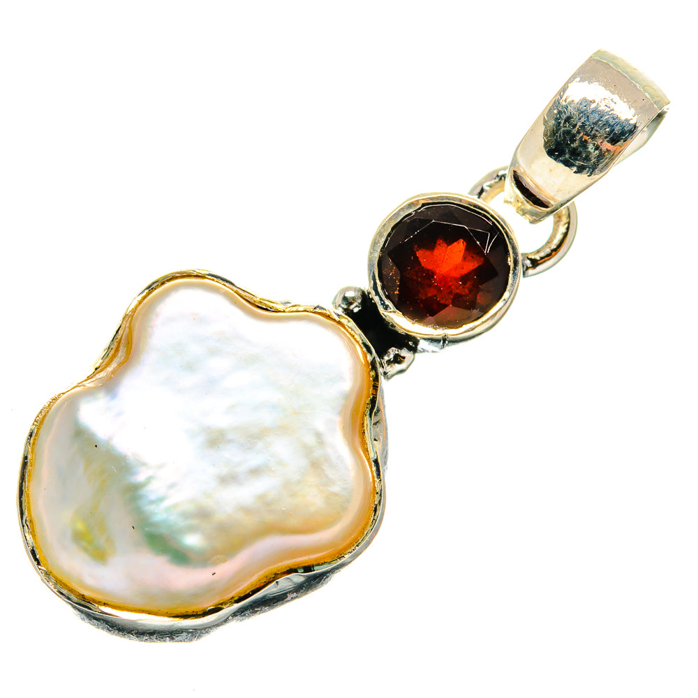 Mother Of Pearl Pendants handcrafted by Ana Silver Co - PD26559 - Photo 2