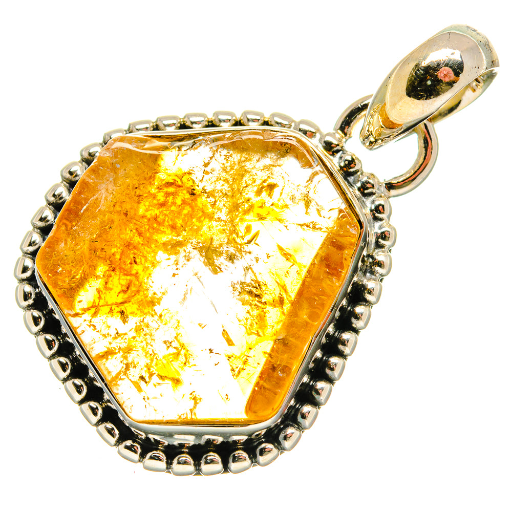 Citrine Pendants handcrafted by Ana Silver Co - PD26562 - Photo 2