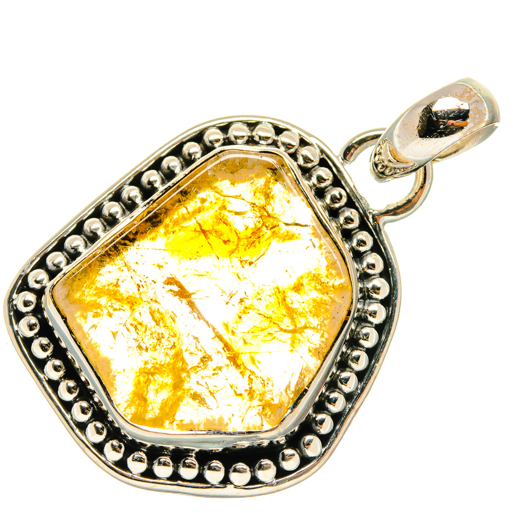Citrine Pendants handcrafted by Ana Silver Co - PD26563 - Photo 2